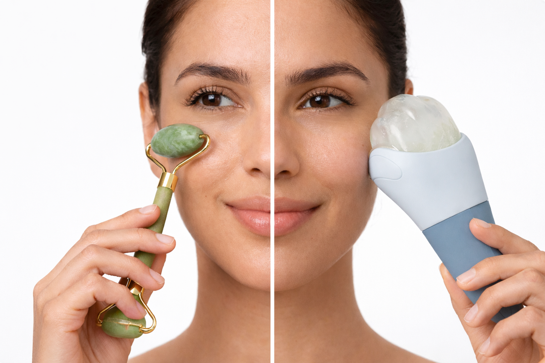 Jade Roller vs Ice Roller: Which Is Better for Puffy Face?