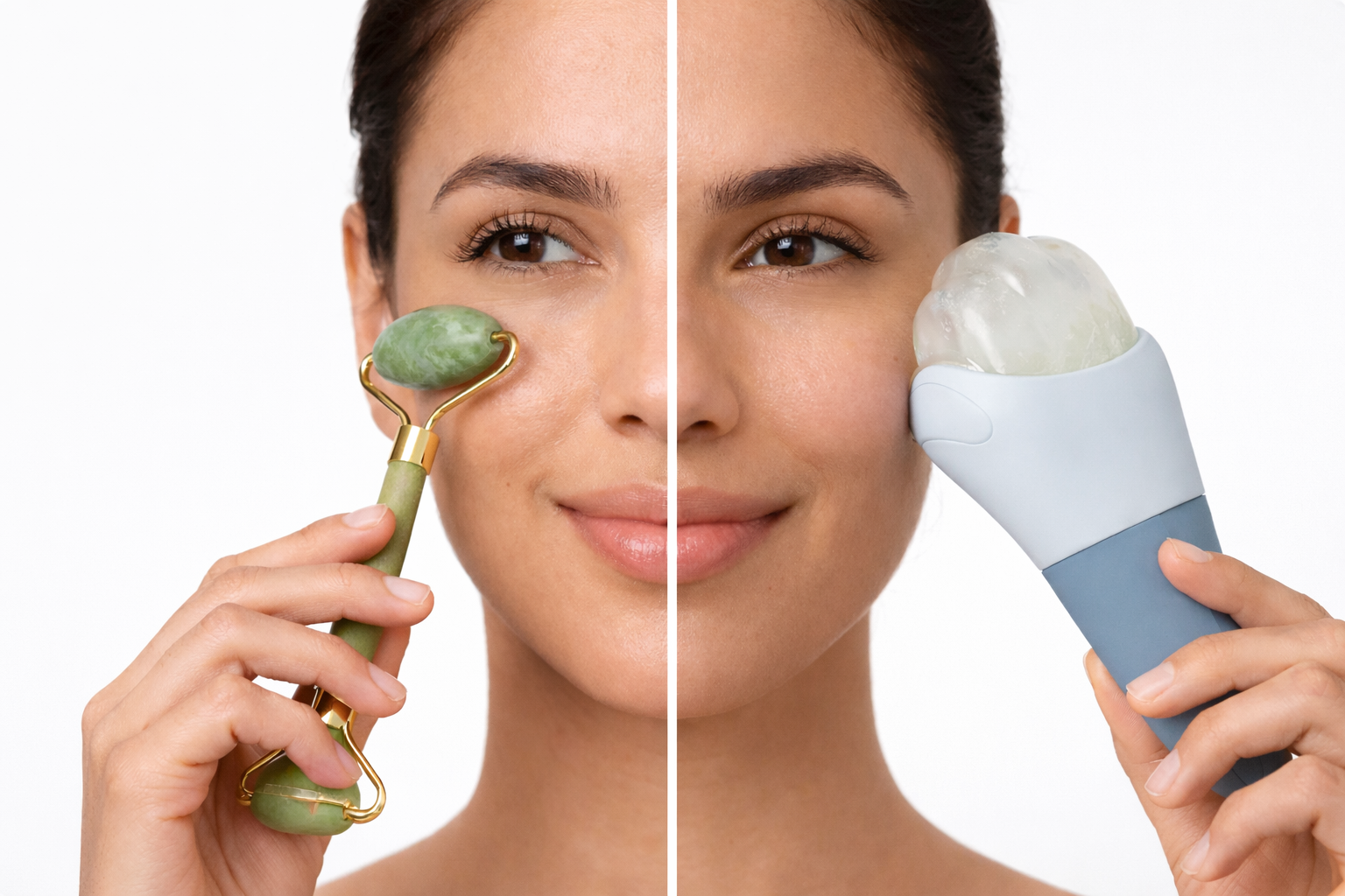 Jade Roller vs Ice Roller: Which Is Better for Puffy Face?